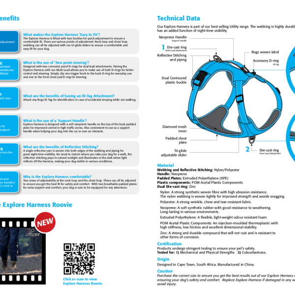 Exploreharness technical